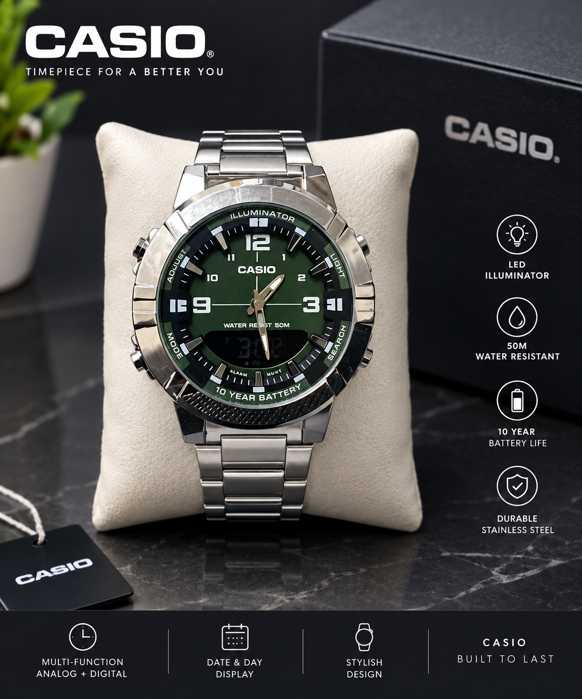 Casio Digital Men Watch